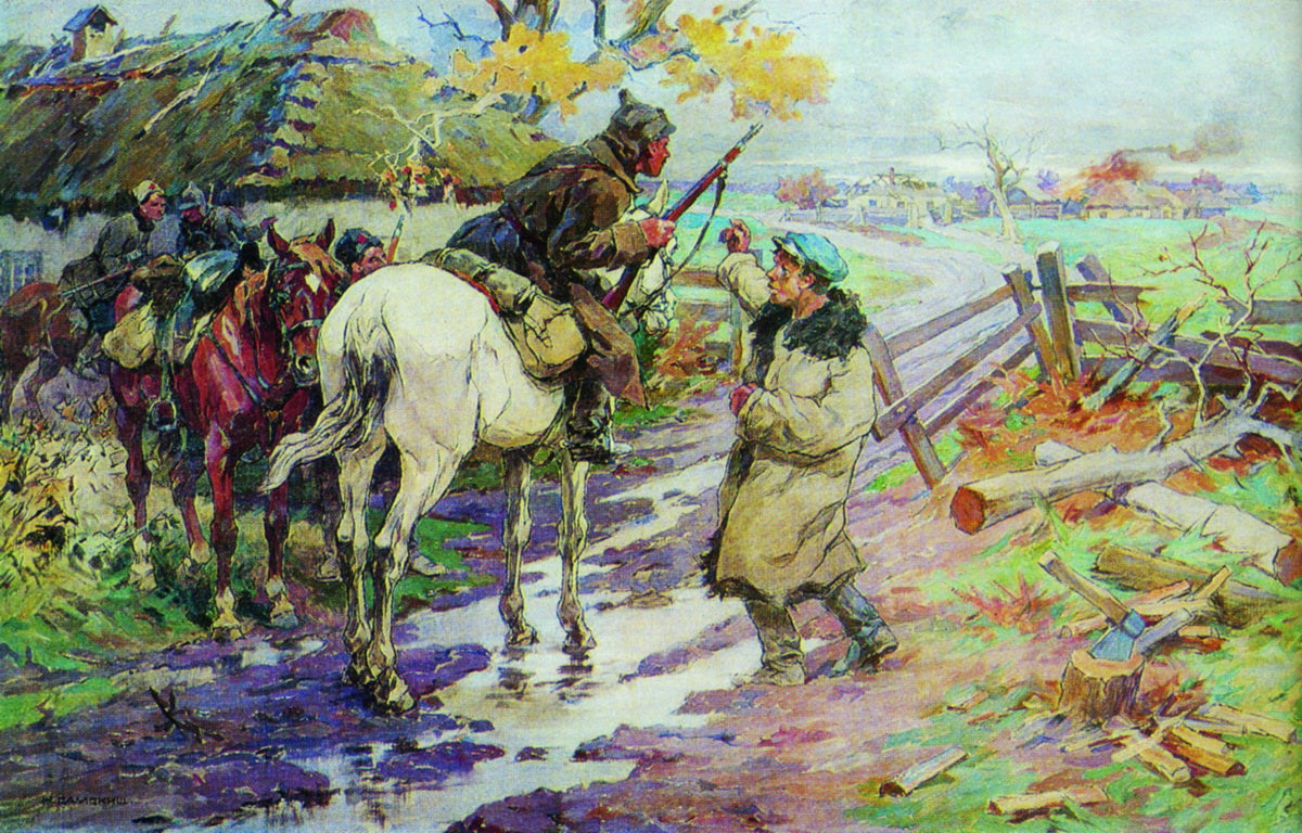 The Reconnaisance by Nikolai Samokish,A3(16x12")Poster