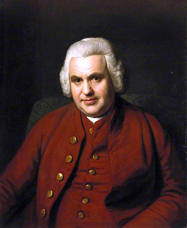 Thomas Mudge, vintage artwork by Sir Nathaniel Dance-Holland, 12x8" (A4) Poster