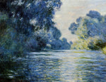 Arm of the Seine at Giverny, vintage artwork by Claude Monet, 12x8" (A4) Poster