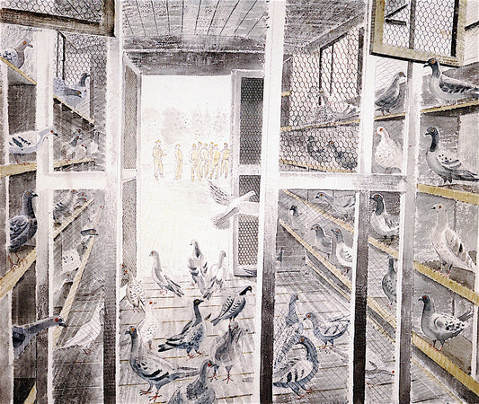 iford;s Mobile Pigeon Loft, Sawbridgeworth by Eric Ravilious,16x12(A3) Poster