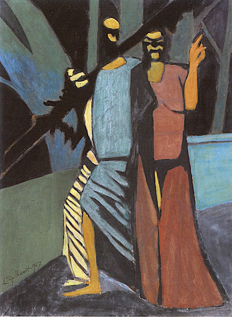 Carnaval, Historic Figures by Léon Spilliaert,16x12(A3) Poster