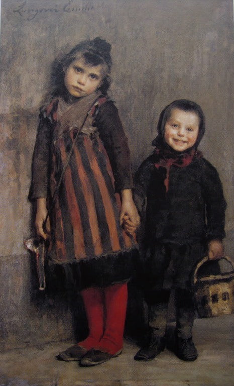 Out of School by Emilio Longoni,A3(16x12")Poster