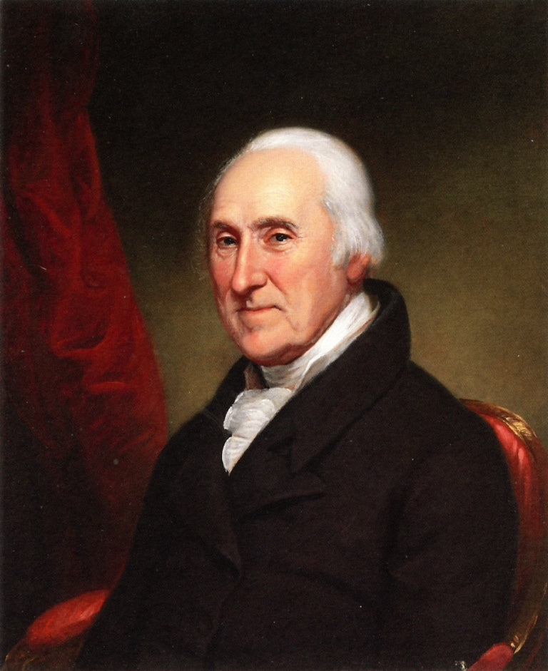 Edward Burd, vintage artwork by Charles Willson Peale, 12x8" (A4) Poster
