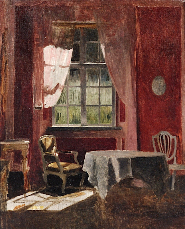  Elisabeth de Calmette, Liselund Manor House by Peter Ilsted,A3(16x12")Poster