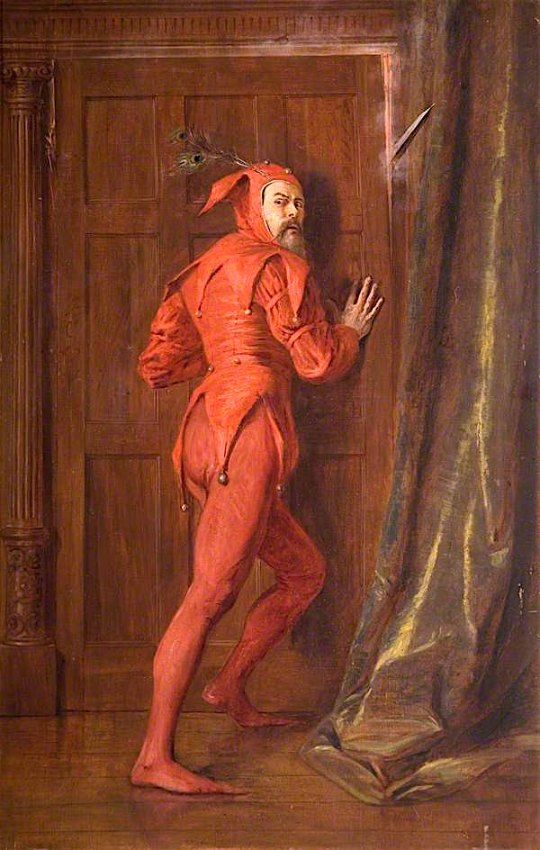 Mephistopheles, vintage artwork by John Pettie, RA, 12x8" (A4) Poster