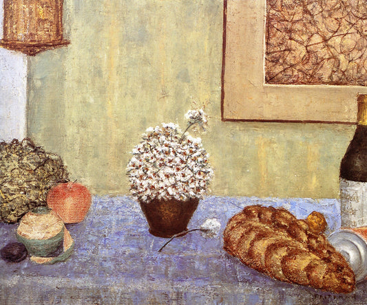 Interior with Bowl of Dasies by Arnold Friedman,16x12(A3) Poster