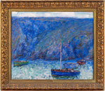 Cruach en Mahr, Matin, Belle-Ile en Mer, vintage artwork by John Peter Russell, 12x8" (A4) Poster