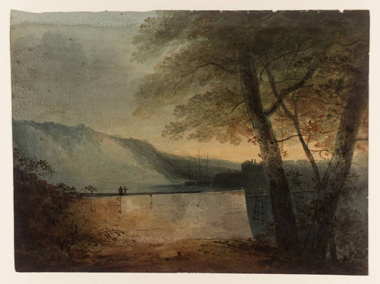 Carnarvon, vintage artwork by John Sell Cotman, 12x8" (A4) Poster