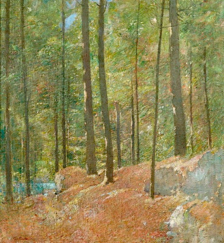 Pine Woods by Emil (Soren Emil) Carlsen,A3(16x12")Poster