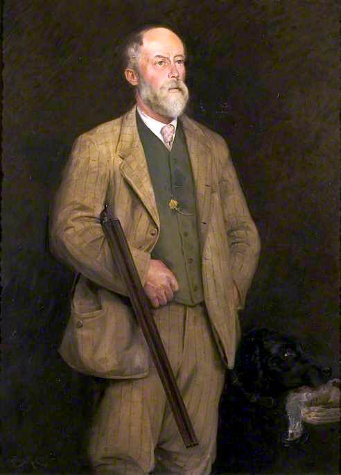 John Linton of Stirtloe, vintage artwork by Percy Robert Craft, 12x8" (A4) Poster
