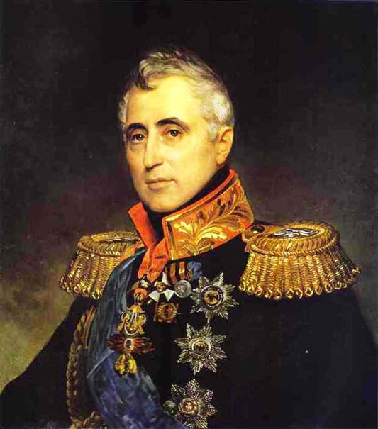 Portrait of Count C. A. Pozzo di Borgo, vintage artwork by Karl Pavlovich Brulloff, A3 (16x12") Poster Print