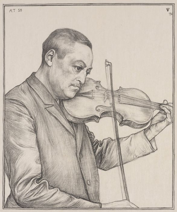 Portrait of  Joseph Cramer by Jan Veth,A3(16x12")Poster