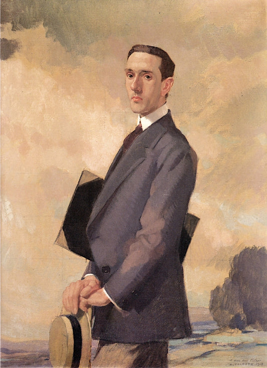 Joseph Milner, vintage artwork by Pierre Adolphe Valette, 12x8" (A4) Poster