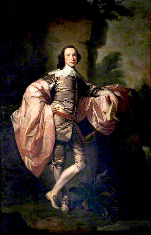 Sir William Lee, 4th Bt, MP, vintage artwork by Joseph van Aken, 12x8" (A4) Poster