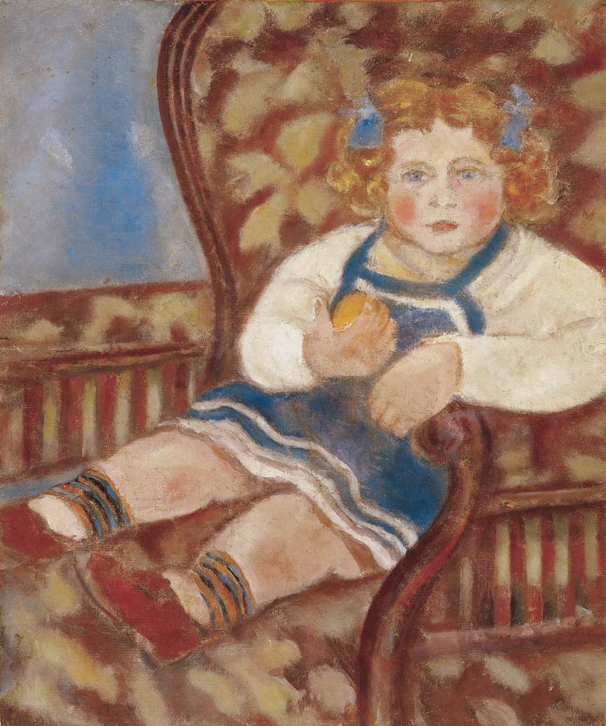 The Kunffy Child by Jozsef Rippl-Ronai,A3(16x12")Poster