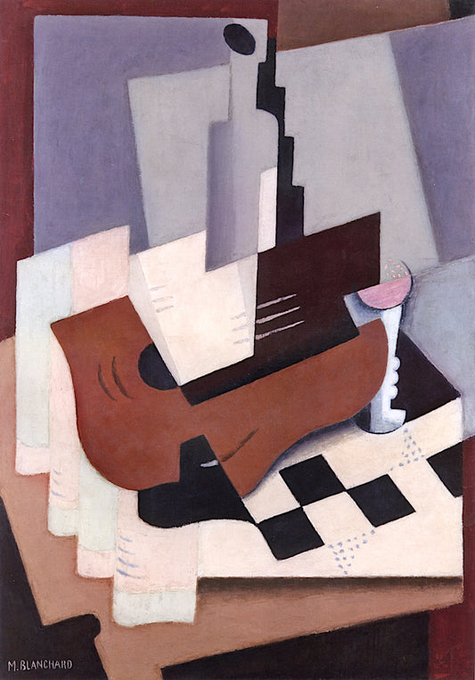 Cubist Still Life by Maria Blanchard,16x12(A3) Poster