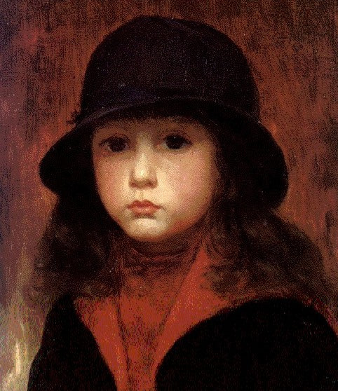 The Artist's Son Rafael by Alfredo Valenzuela Puelma,A3(16x12")Poster