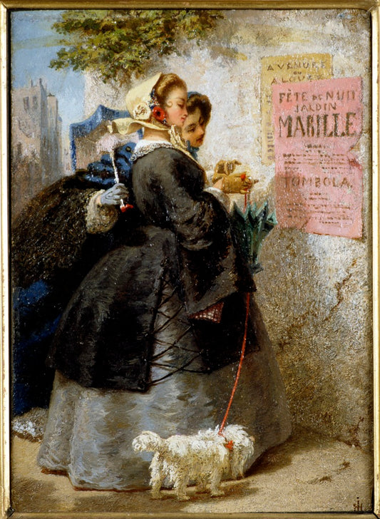 The Poster, vintage artwork by Johan Fredrik Hockert, 12x8" (A4) Poster
