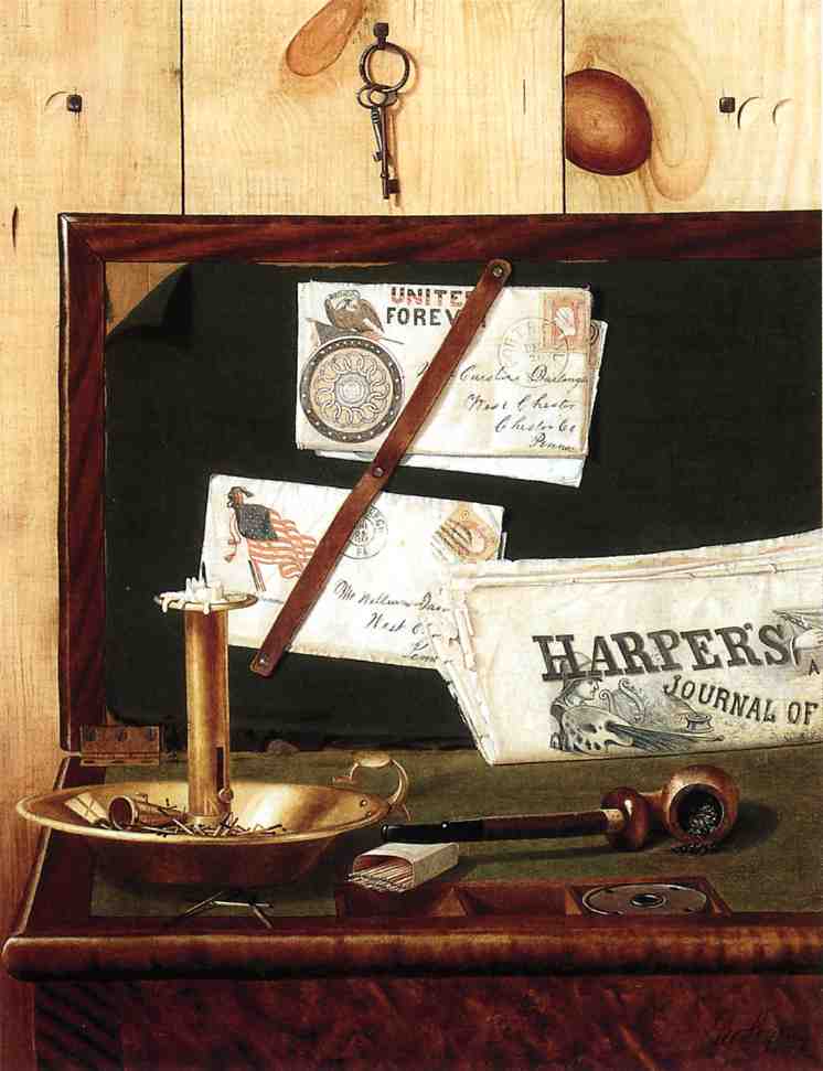 Harper's Weekly, vintage artwork by George Cope, 12x8" (A4) Poster