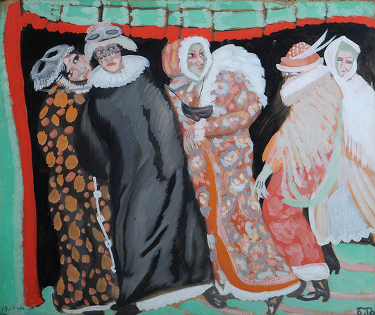 The End of the Season by Boris Grigoriev,16x12(A3) Poster