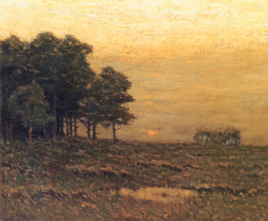 Early Evening, vintage artwork by Charles Warren Eaton, 12x8" (A4) Poster