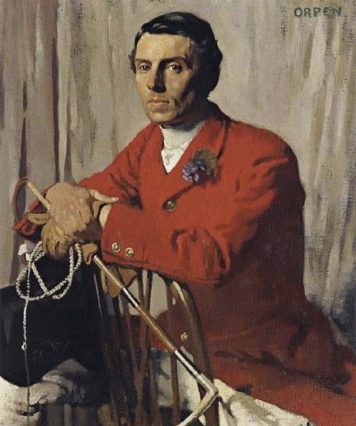 Captain John Shawe-Taylor by Sir William Orpen, R.A., R.H.A.,16x12(A3) Poster