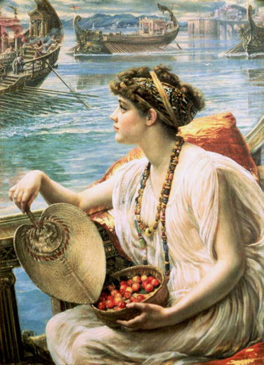 A Roman Boat Race, vintage artwork by Sir Edward John Poynter, 12x8" (A4) Poster