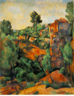 Bibemus Quarry, vintage artwork by Paul Cezanne, 12x8" (A4) Poster