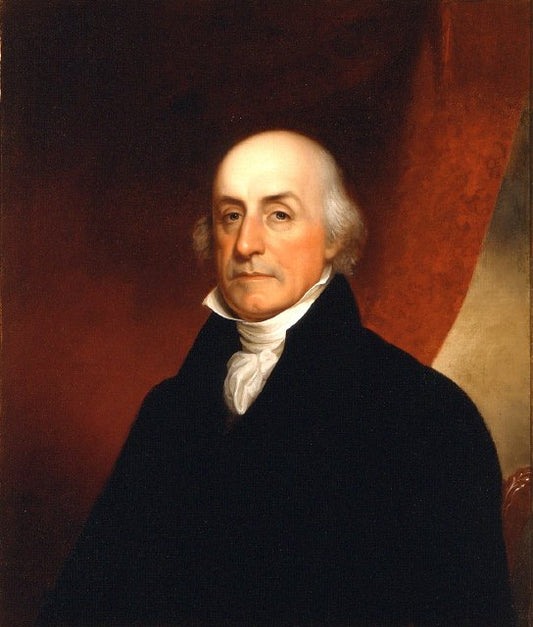 Colonel Lewis Morris, vintage artwork by Rembrandt Peale, 12x8" (A4) Poster