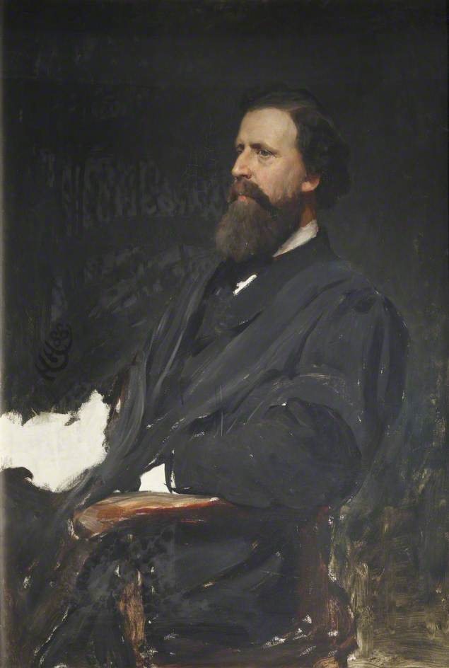 Mr Alexander MacDonald, vintage artwork by Hubert von Herkomer, 12x8" (A4) Poster