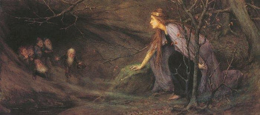 Once Upon A Time, vintage artwork by Henry Meynell Rheam, 12x8" (A4) Poster