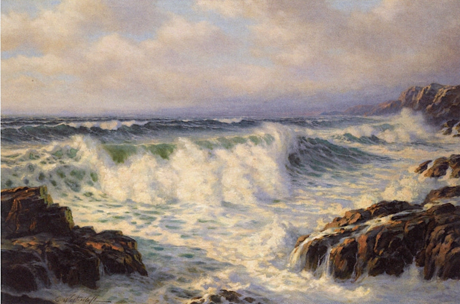 Rocky Seascape by Konstantin Westchilov,16x12(A3) Poster
