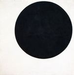 Black Circle, vintage artwork by Kasimir Malevich, 12x8" (A4) Poster