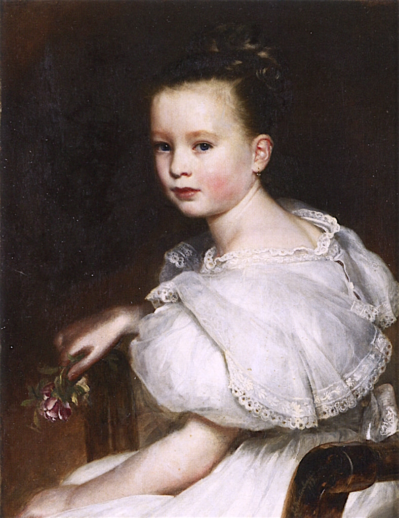 Countess Louise von Langenstein, vintage artwork by Franz Xavier Winterhalter, A3 (16x12") Poster Print