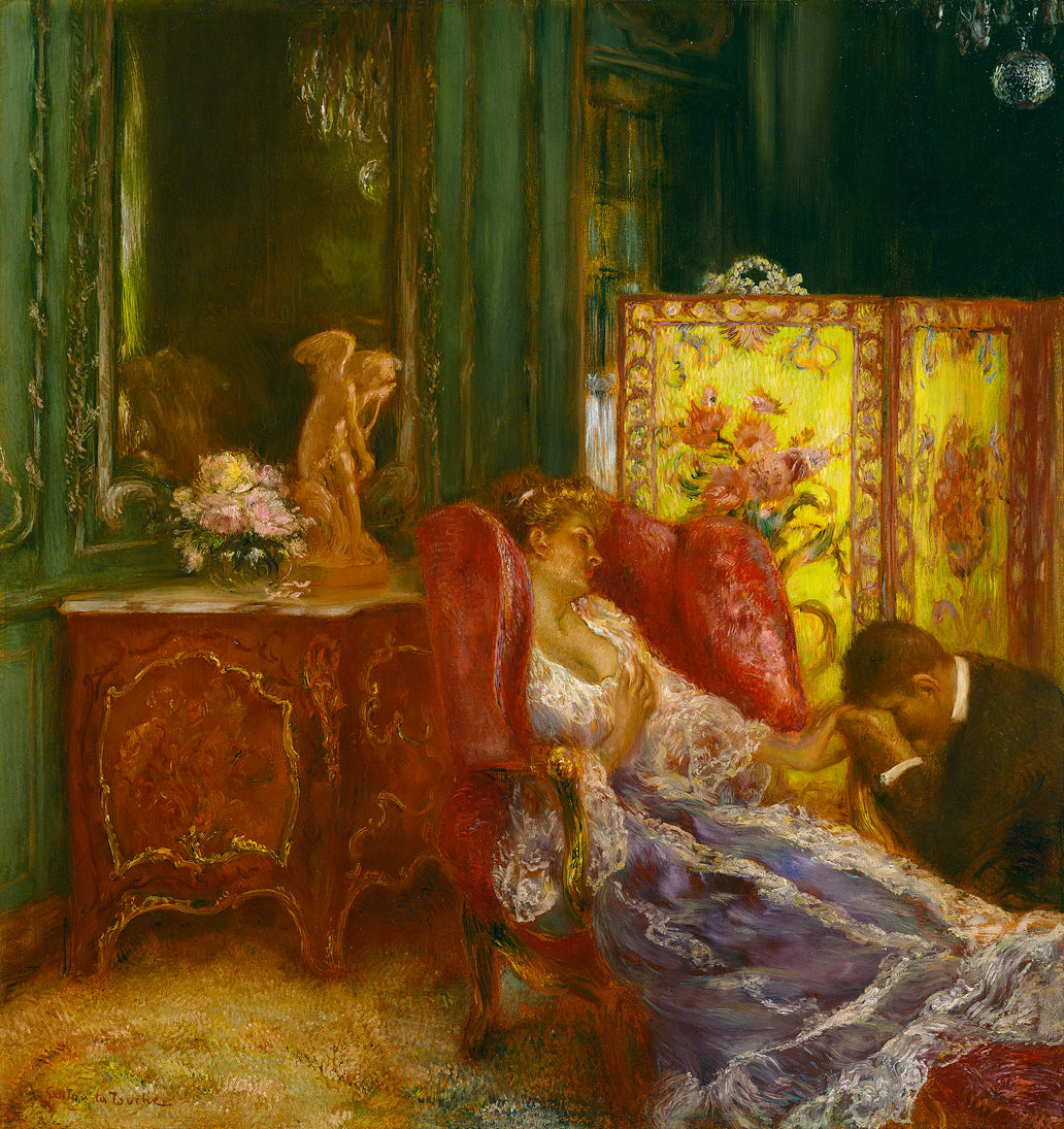 Le Pardon by Gaston La Touche,A3(16x12")Poster