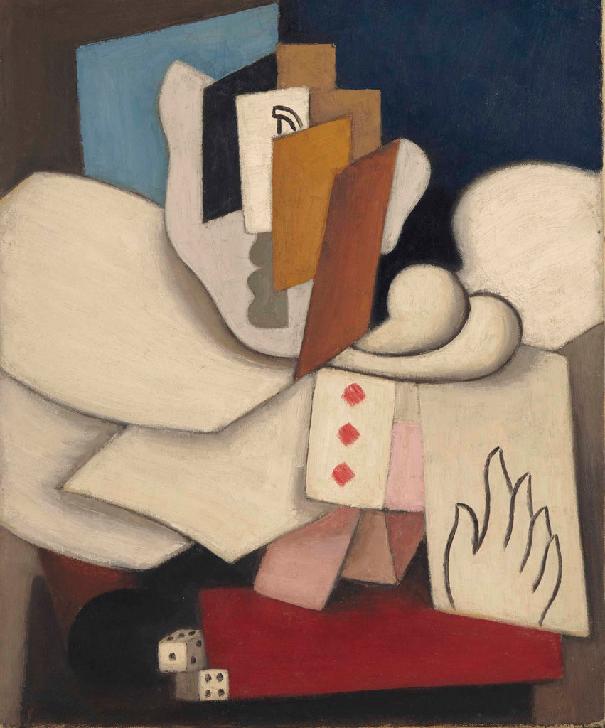 The Conjuror, vintage artwork by Roger de la Fresnaye, 12x8" (A4) Poster