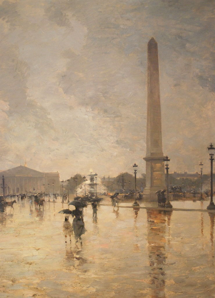 Place de la Concorde by Alfred Smith,A3(16x12")Poster