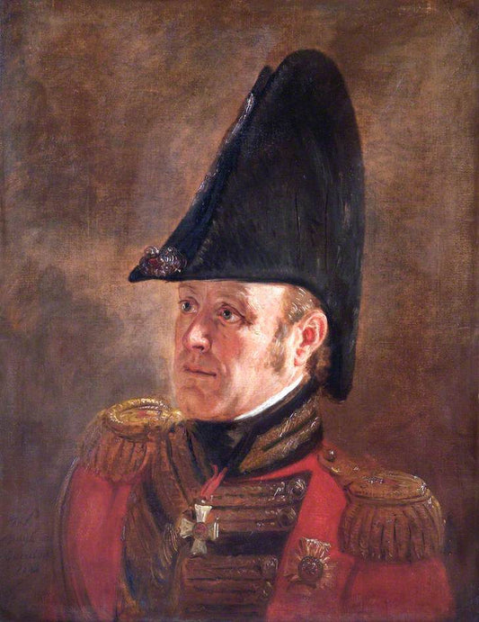 General Sir George Cooke (1768–1837), KCB, vintage artwork by Jan Willem Pieneman, 12x8" (A4) Poster