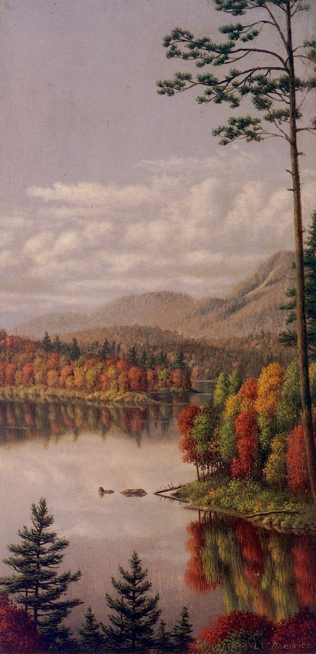 Adirondack Scene by Levi Wells Prentice,A3(16x12")Poster