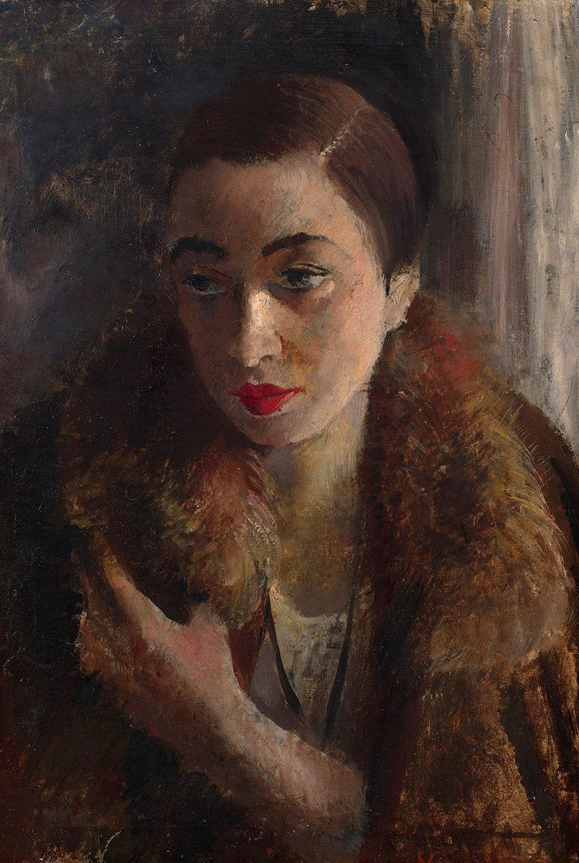 Portrait of Rose Laroque Granoff by Vera Rockline,16x12(A3) Poster