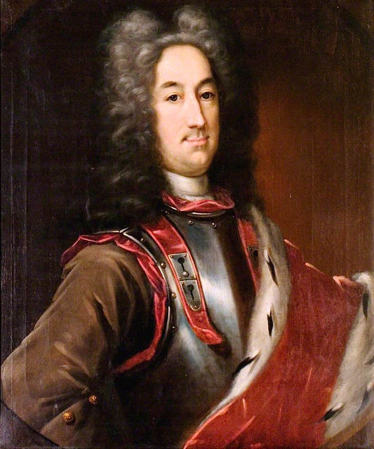 Alexander Hume Campbell, Earl of Marchmont, Diplomat, vintage artwork by Michael Dahl, 12x8" (A4) Poster