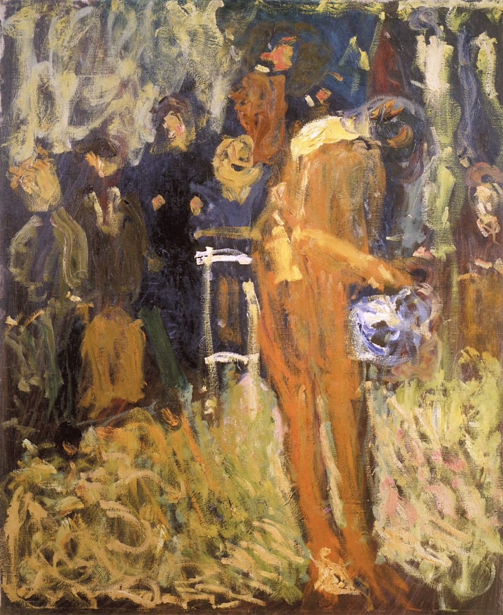 Nude in the Garden by Richard Gerstl,16x12(A3) Poster