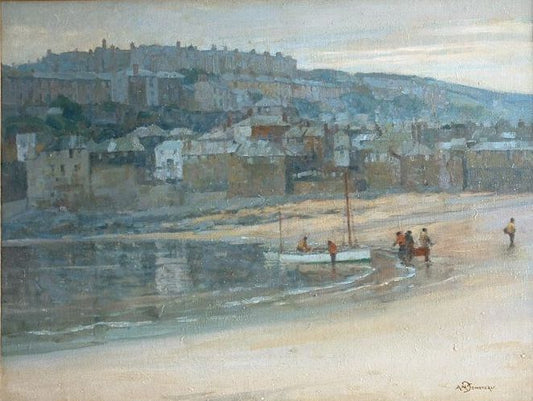 Evening, St.Ives by Albert Moulton Foweraker,16x12(A3) Poster