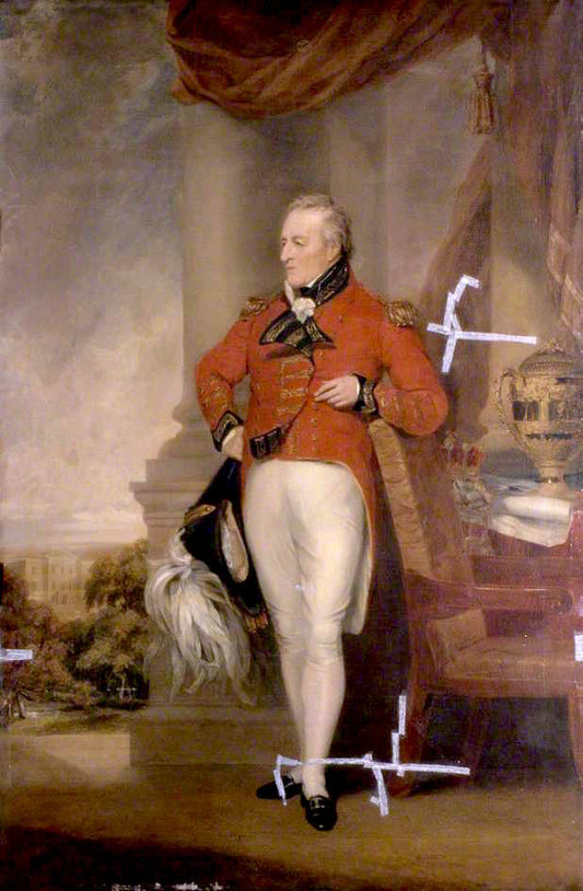 The Third Earl of Egremont, vintage artwork by George Clint, 12x8" (A4) Poster