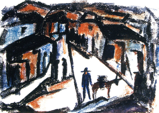 Santa Fe Evening by Frank Applegate,16x12(A3) Poster