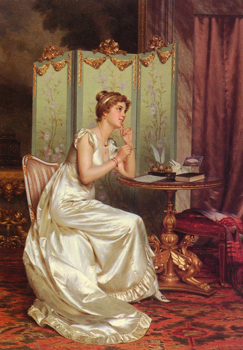 The Answer by Vittorio Reggianini,A3(16x12")Poster