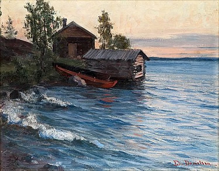 ening in the Archipelago by Elin Kleopatra Danielson-Gambogi,A3(16x12")Poster
