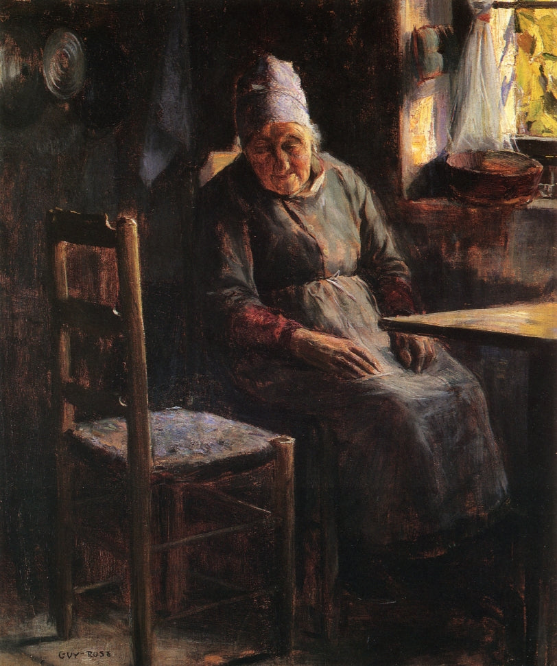 La Mere Pichaud by Guy Orlando Rose,A3(16x12")Poster