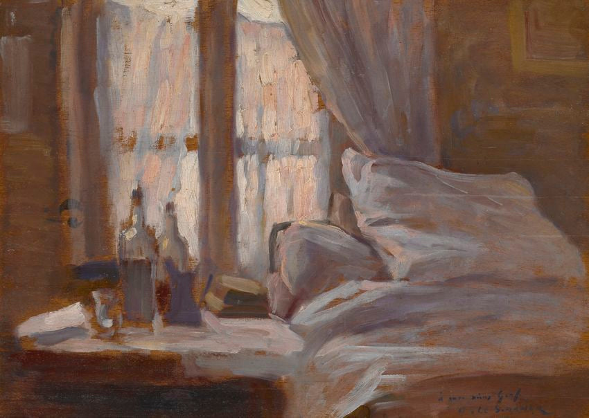 The Bedroom by Henri Le Sidaner,A3(16x12")Poster