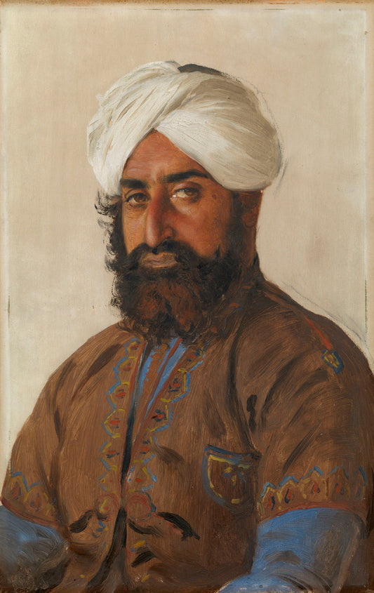 Bahar Shah, vintage artwork by Rudolph Swoboda, A3 (16x12") Poster Print